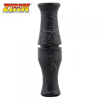 Zink Long Neck Rocker Goose Call- Black Stealth