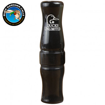 Buck Gardner* DU Double-Reed Acrylic Duck Call- Black