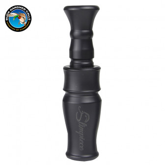 Buck Gardner Slimpiece Sngl Reed Acrylic Duck Call-Matte Blk