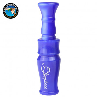 Buck Gardner Slimpiece Dbl Reed Acrylic Duck Call- BLUE PRL