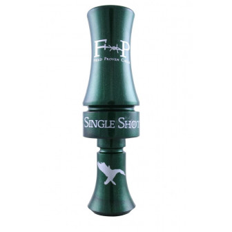Field Proven Single Shot Poly Duck Call- Green Pearl