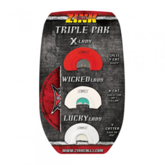 Zink Triple Pak Turkey Mouth Calls (Pack/3)