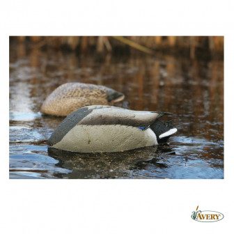 Avery GHG Pro-Grade No-Head Feeder Mallard Decoys- Pack/2