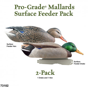 Avery GHG Pro-Grade Mallards/Surface Feeder Decoys (Pk/2)