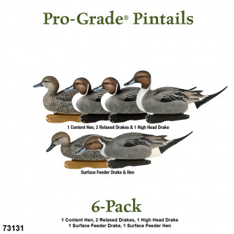 Avery GHG Pro-Grade Pintail Decoys (Pk/6)