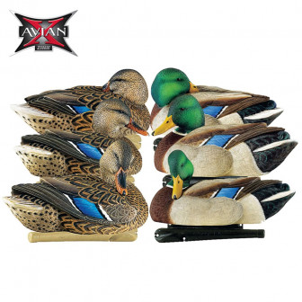 Avian-X Topflight Preener/Rester Mallard Decoys (Pk/6)