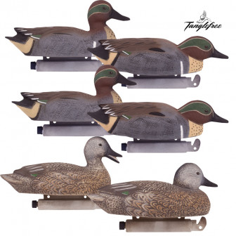 Tanglefree Pro Series Green Winged Teal Floaters (Pk/6)