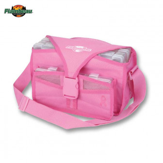 Flambeau 4501PK Small Kwikdraw Tackle Bag w/stows- Pink