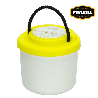 Frabill Compact Worm & Leech Lodge Live Bait Container