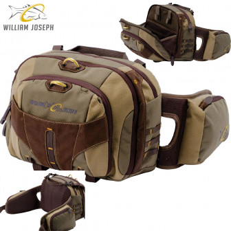 William Joseph Old School Fanny Pack - Brown