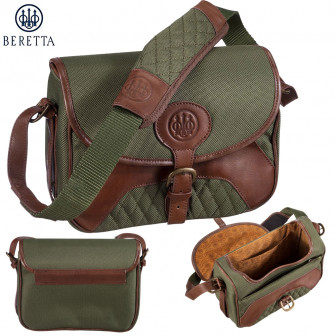 Beretta B1 Signature 100-Cartridge Bag (M)- Green/Brown