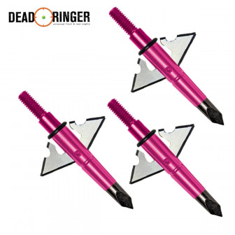Dead Ringer Pink Stiletto Rampage 100-Gr w/1.5" Blades (3PK)