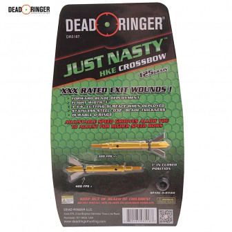 Dead Ringer Just Nasty 125-Gr 2-Blade w/3.75" Blades (3PK)