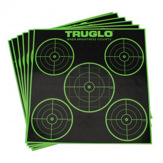 TruGlo 5-Bull 12"x12" Targets (Pack/30) 