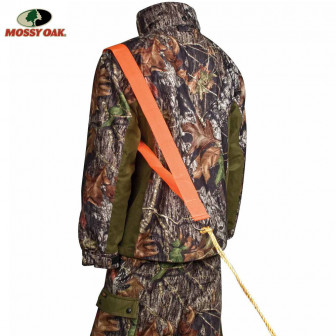 Mossy Oak Single Shoulder Harness Deer Drag- Orange