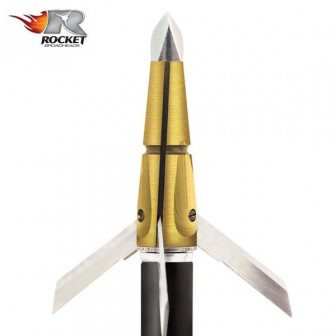 Rocket Miniblaster 1-3/4" 75-Grain 3-Blade Broadheads