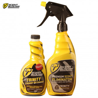 Scent Blocker Trinity Spray & Trinity Laundry Detergent Combo