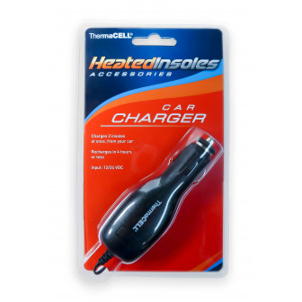ThermaCELL Heated Insoles Car Charger