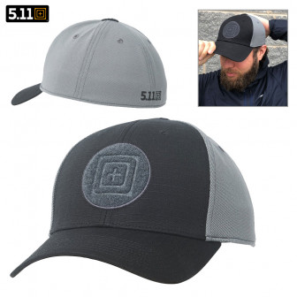 5.11 Tactical Downrange Cap 2.0 (L/XL)- Black