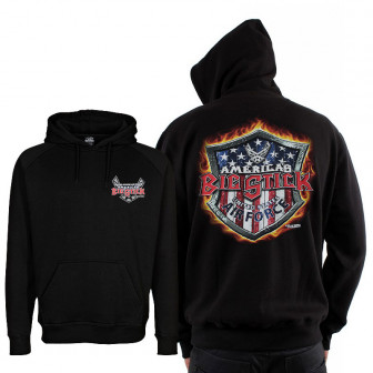 7.62 Designs Hooded Sweatshirt USAF Big Stick- Black (M)