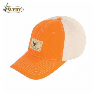 Avery Outdoors AWE 2-Tone Cotton Twill Cap- Pumpkin/Khaki