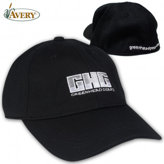 Avery* GHG Stretch-Fit Cap (XL)- Black