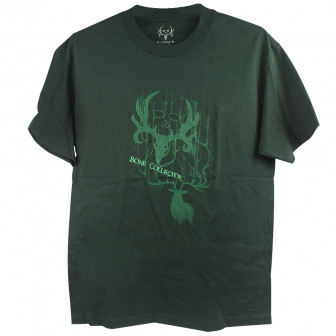 Bone Collector Green Smoke T-Shirt (L)- Green