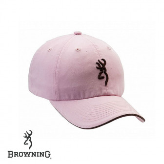 Browning* 3-D Buckmark Cap - Pink