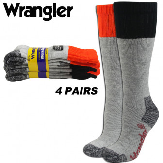 Wrangler Performance Work Socks 4-pr (L:9-13)