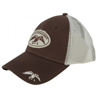 Duck Commander Brown Mesh Fitted Hat