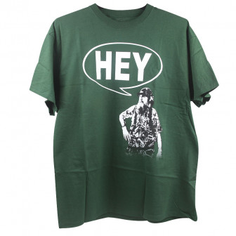 Duck Commander Hey Uncle Si T-Shirt (2X)- Forest Green