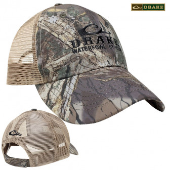 Drake Waterfowl Mesh Back Trucker Cap- MOSHB