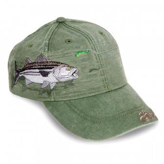 Flying Fisherman Striper w/Lure Cap-  Cactus