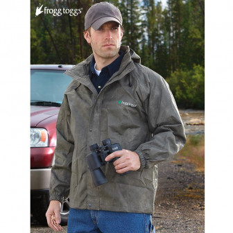 Frogg Toggs All Purpose Rain Jacket (XL/2X)- Stone