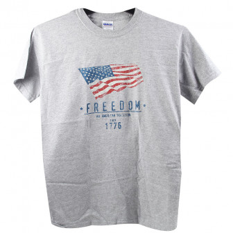 Joe Blow-'Freedom' An American Tradition Shirt, Grey, S