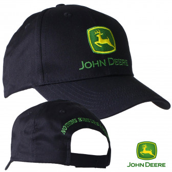 John Deere Core Baseball Cap- Black