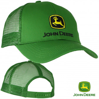 John Deere Mesh Back Cap- JD Green