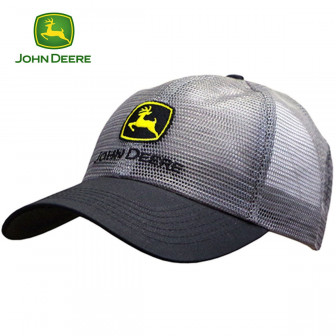 John Deere Classic Mesh Cap- Charcoal