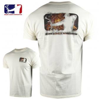 Major League Bowhunter Rusty Lgo T-Shirt (L)-Natural