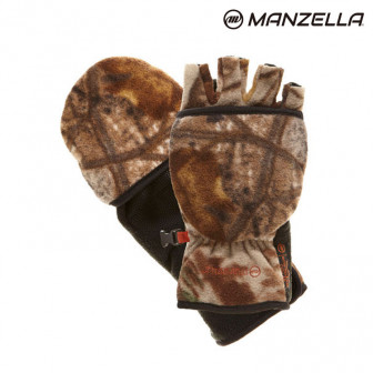 Manzella Bow Hunter Convertible Gloves (L)- RTAP