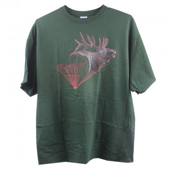 Realtree Outfitters Tactical Elk T-Shirt (2X)- Forest Green