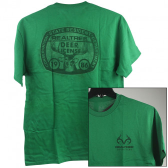 Realtree Outfitters T-Shirt (XL)- Kelly Green