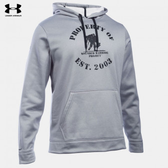 Under Armour Storm Property Of WWP Hoodie (XL)- Gray Heather