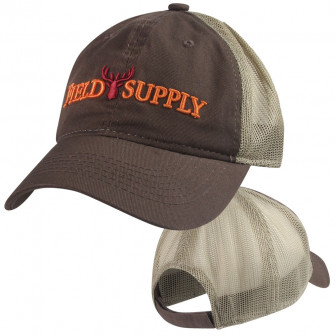 Field Supply Mesh Back Cap- Brown