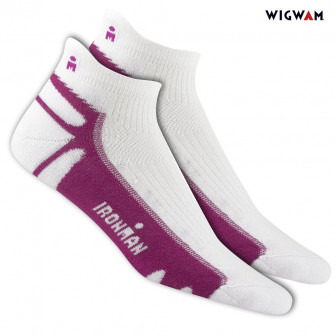 Wigwam Ironman Thunder Pro Low Socks (9-12) Hot Magenta 1-pr