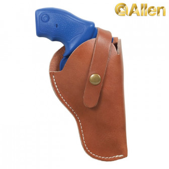 Allen Co. Red Mesa Leather Hip RH Holster (02)- Brown