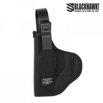 Blackhawk Ambidextrous Nylon Askins Holster 5" Large Autos (03)- Black