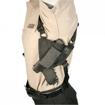 Blackhawk Nylon Angle Draw Shoulder Holster- Black