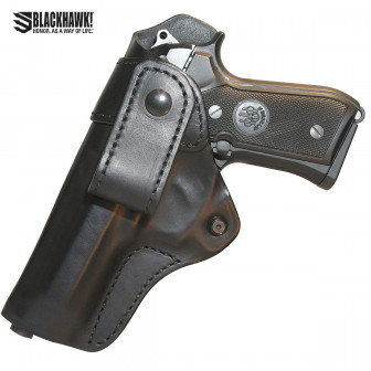 Blackhawk Leather ISP Holster H&K P2000/USP Comp. LEFTHAND (05)- Black