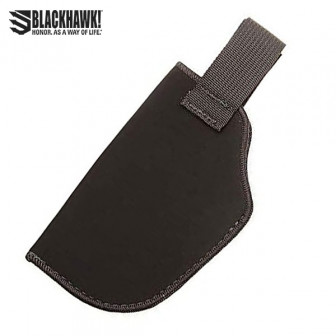 Blackhawk Nylon ISP Holster w/Strap Large Revolvers LEFTHAND (02)- Black